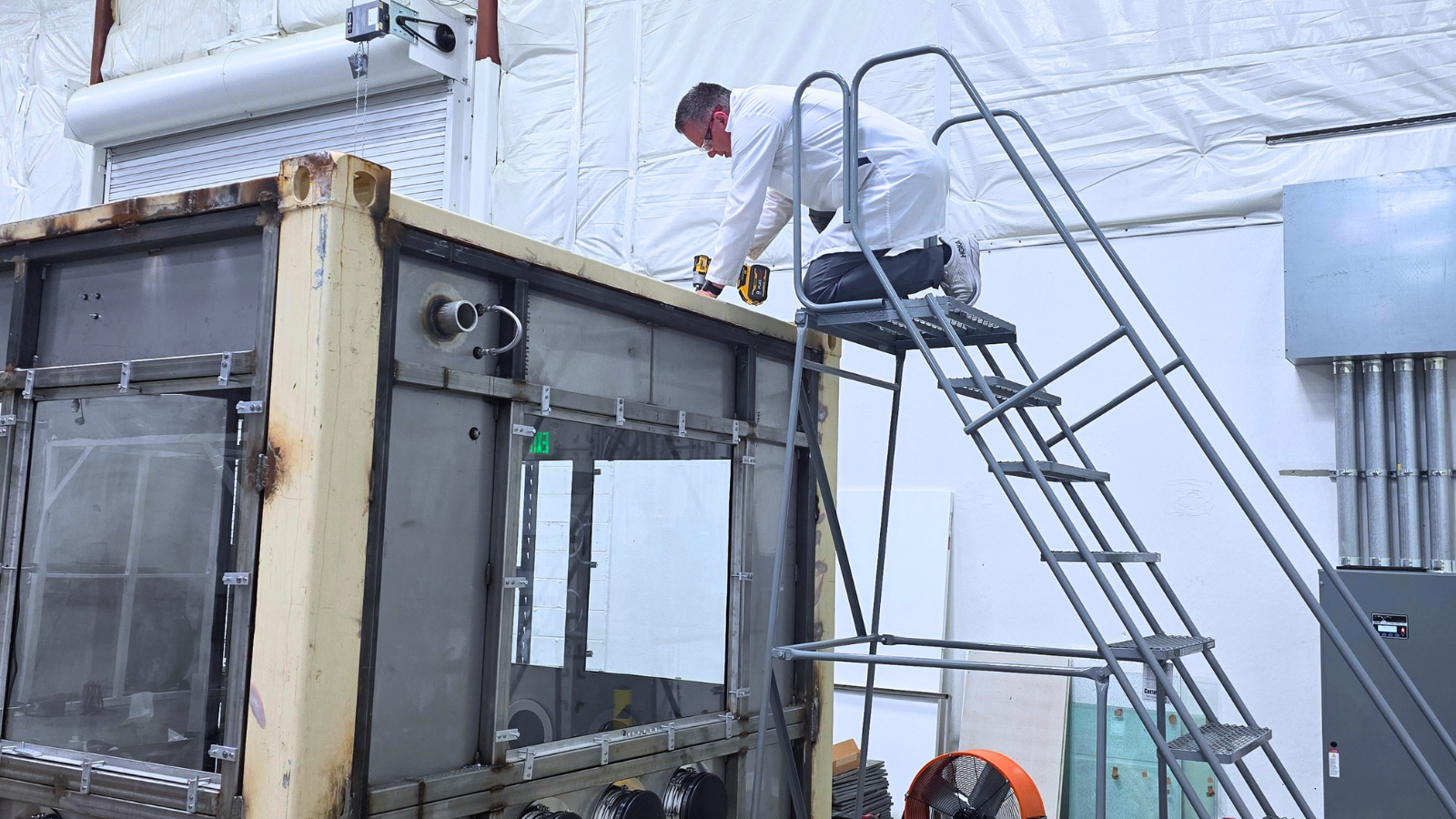 NSRI researchers conduct hands-on testing using specialized research infrastructure at the institute’s National Capital Region facilities.
